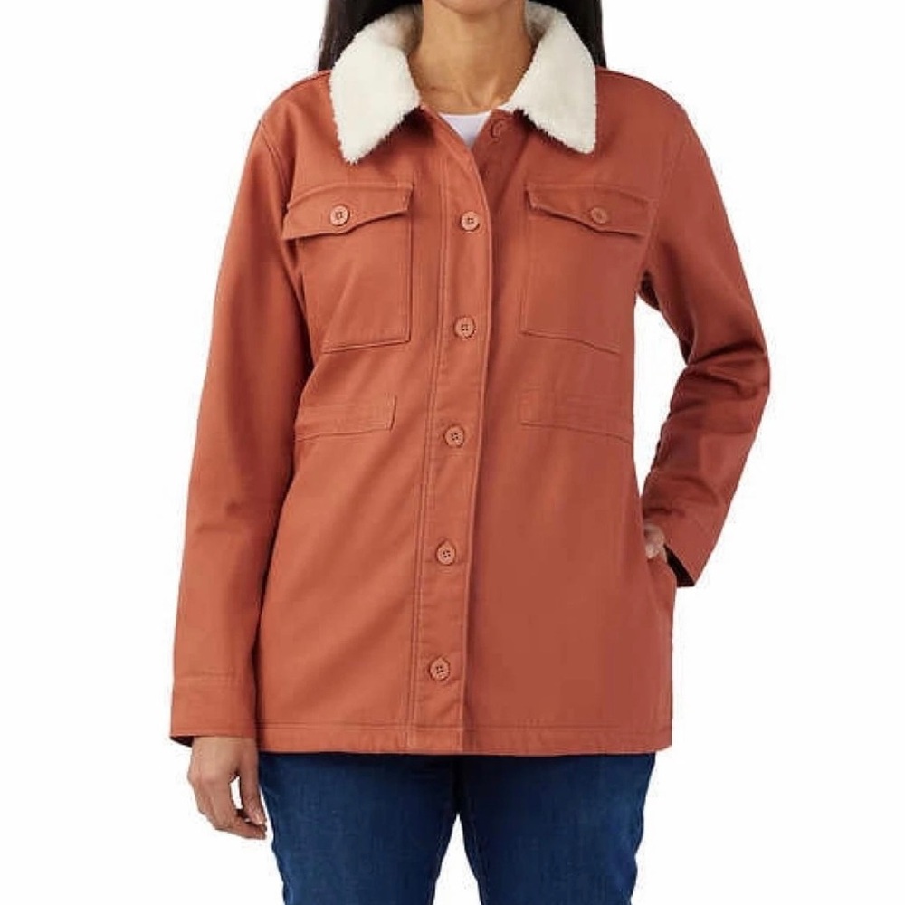 ❤️New HANG TEN Ladies' Utility Jacket | Copper color , Size XS